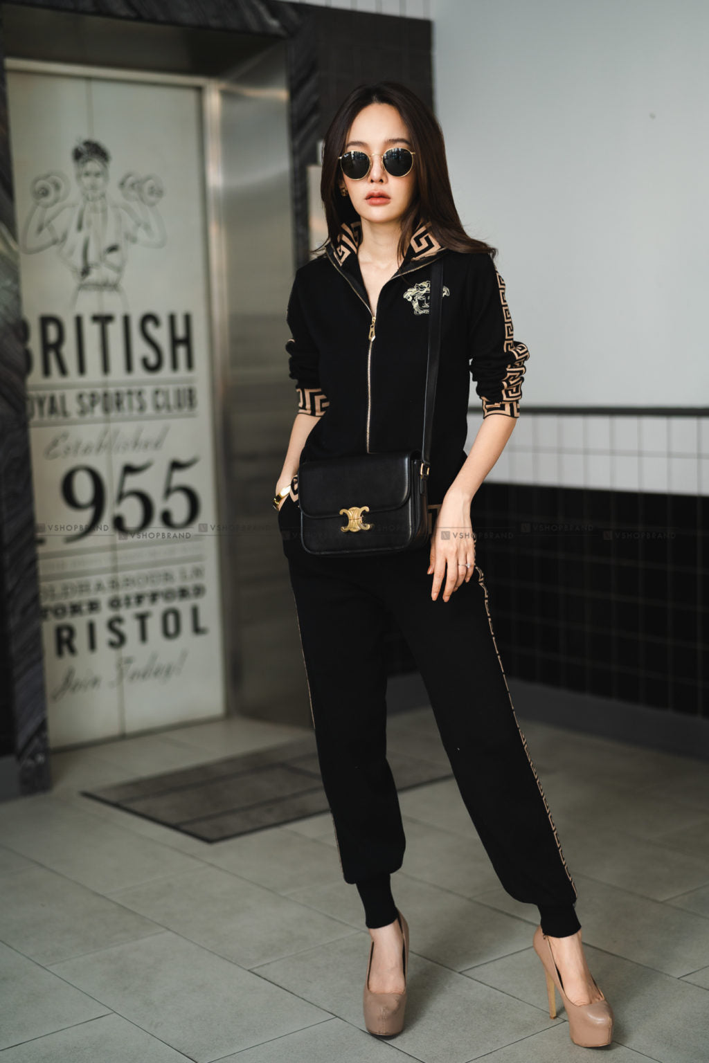 Velcrone  Korean Viral Luxury Knitted Coord Set – Catherine Edition