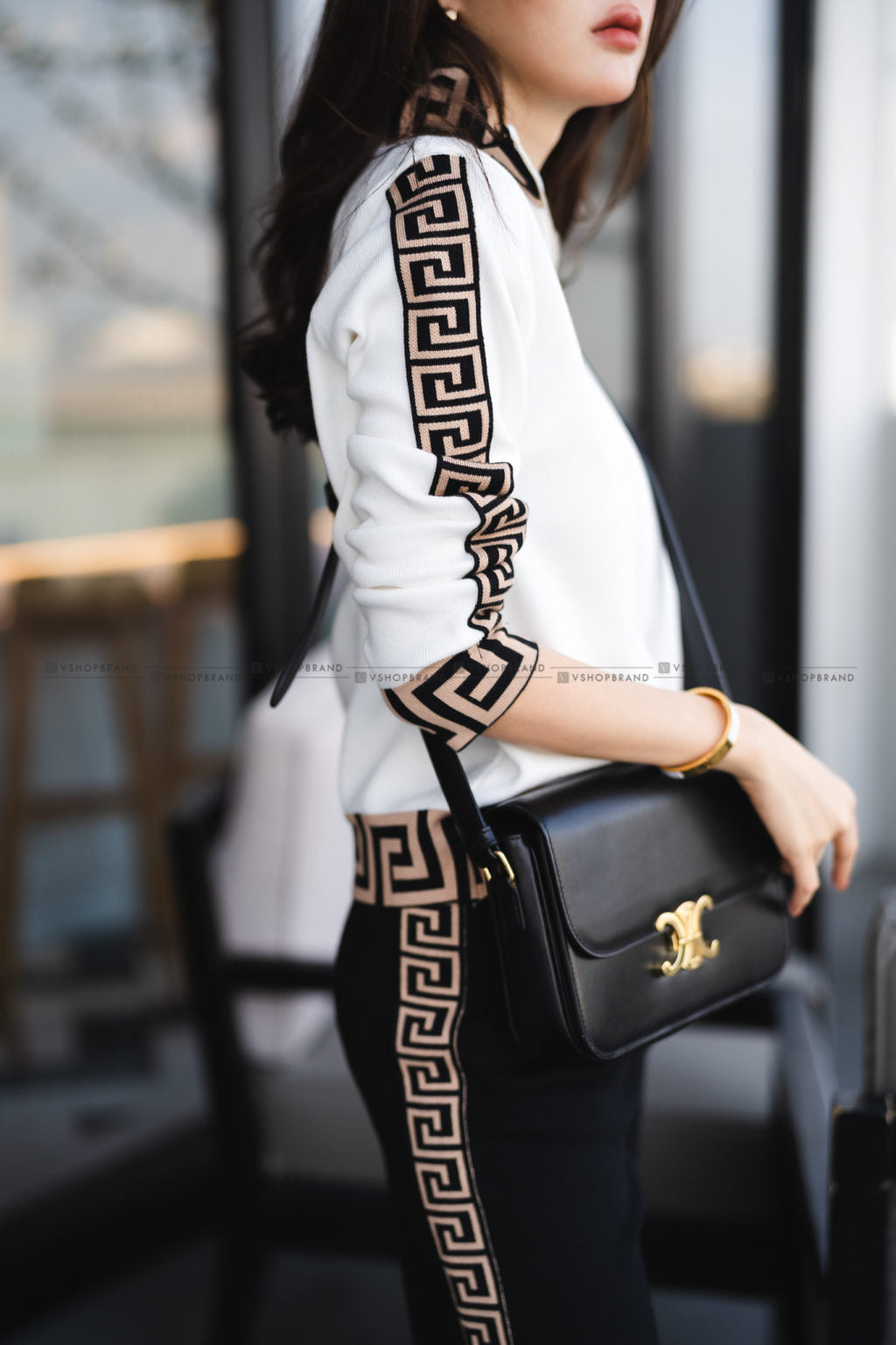 Velcrone  Korean Viral Luxury Knitted Coord Set – Catherine Edition