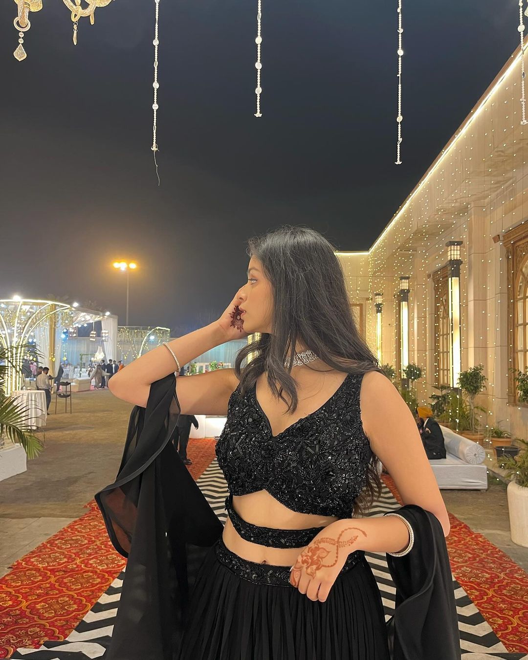 Elegant Pure Georgette Lehenga Choli Set with Embroidery & Sequins