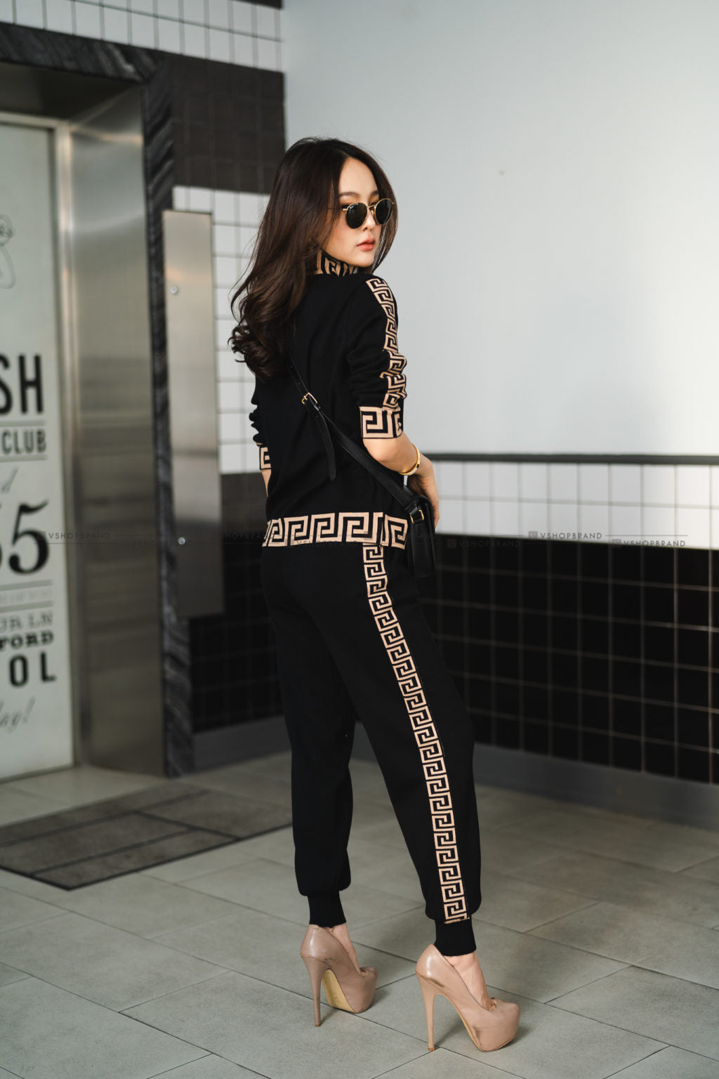 Velcrone  Korean Viral Luxury Knitted Coord Set – Catherine Edition